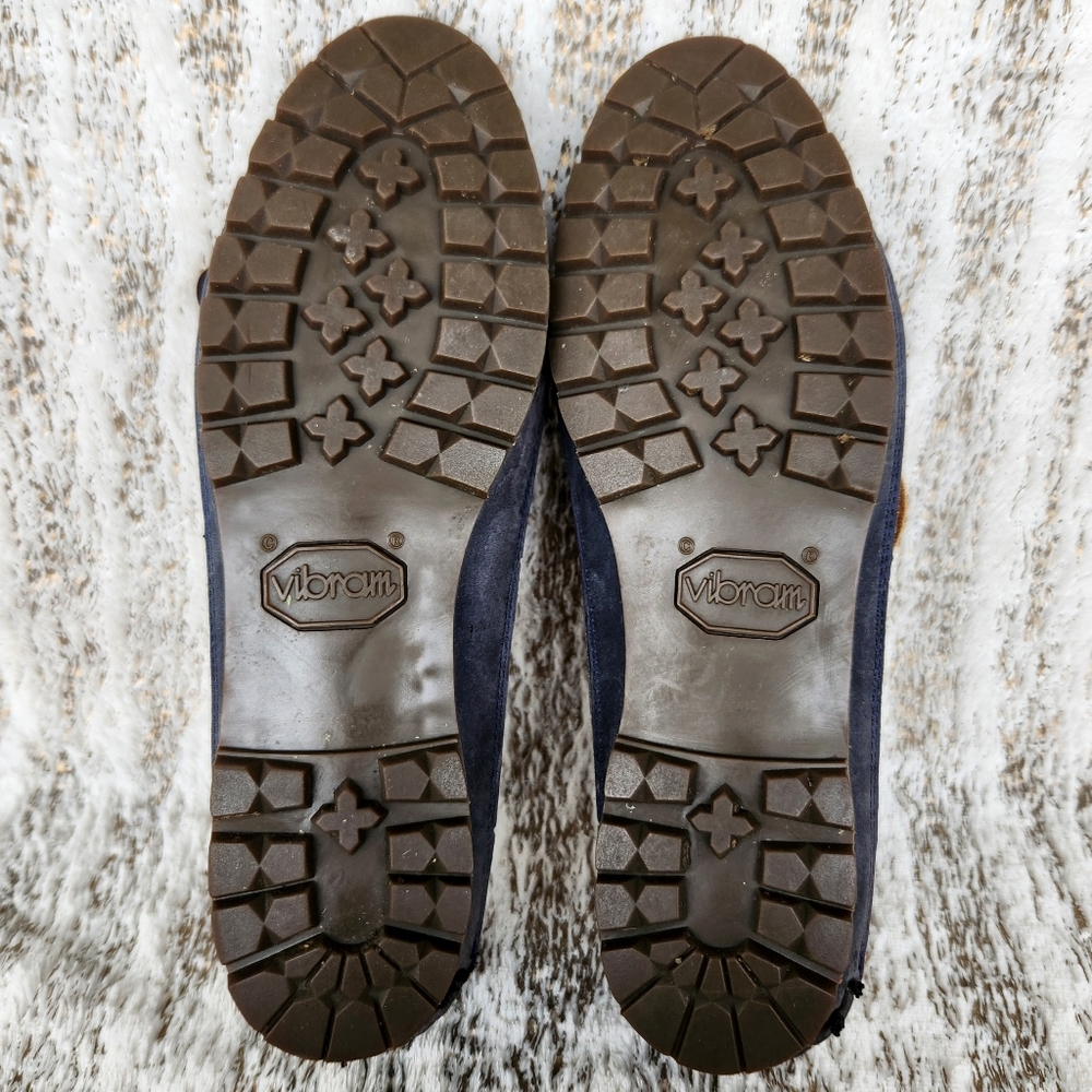 Timberland "3-Eye Lug" Grey Gray Leather Boat Shoe | Women's Size 9.5 - Picture 8 of 10